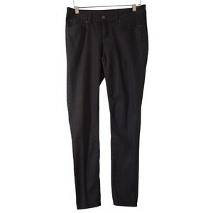 Prana Regular Inseam Black Denim Jeans Size 2/26 Womenswear